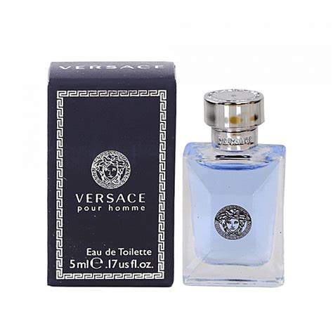 versace pour homme mini set|Versace mini 5ml set.